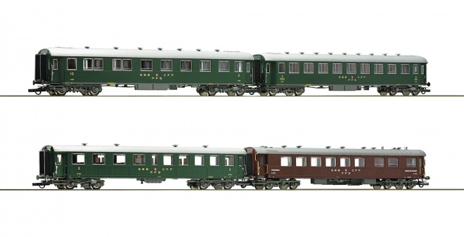 Set of 4 Passenger cars<br /><a href='images/pictures/Roco/Roco-74126.jpg' target='_blank'>Full size image</a>